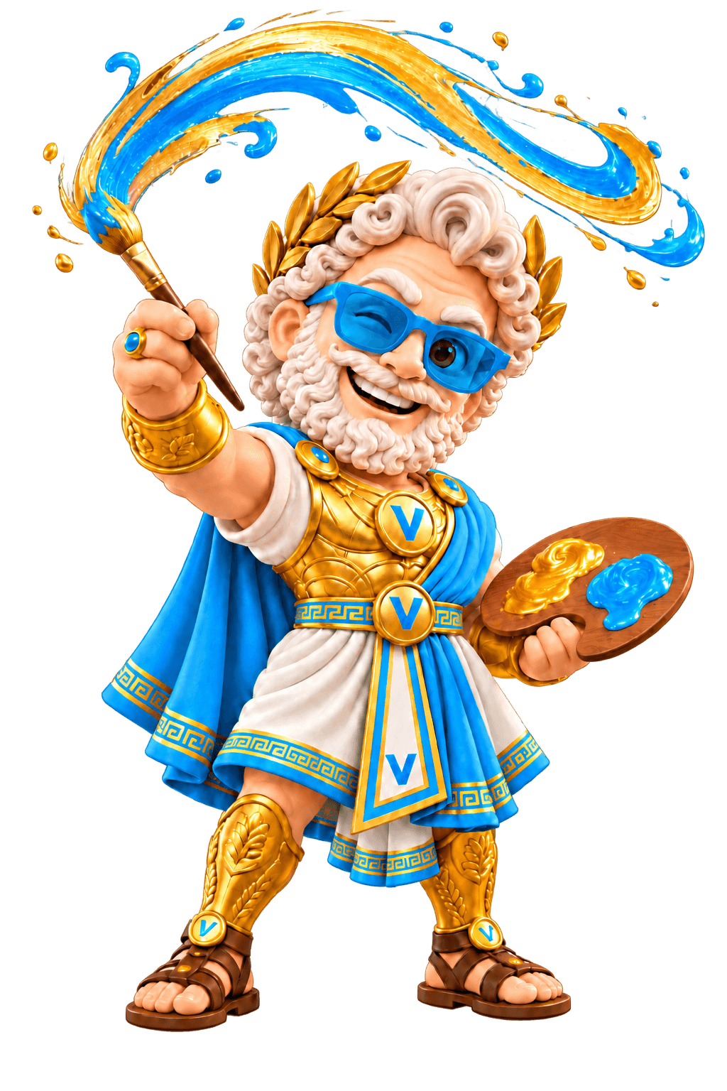 Mascota de VIMCORE para Arte en modo claro