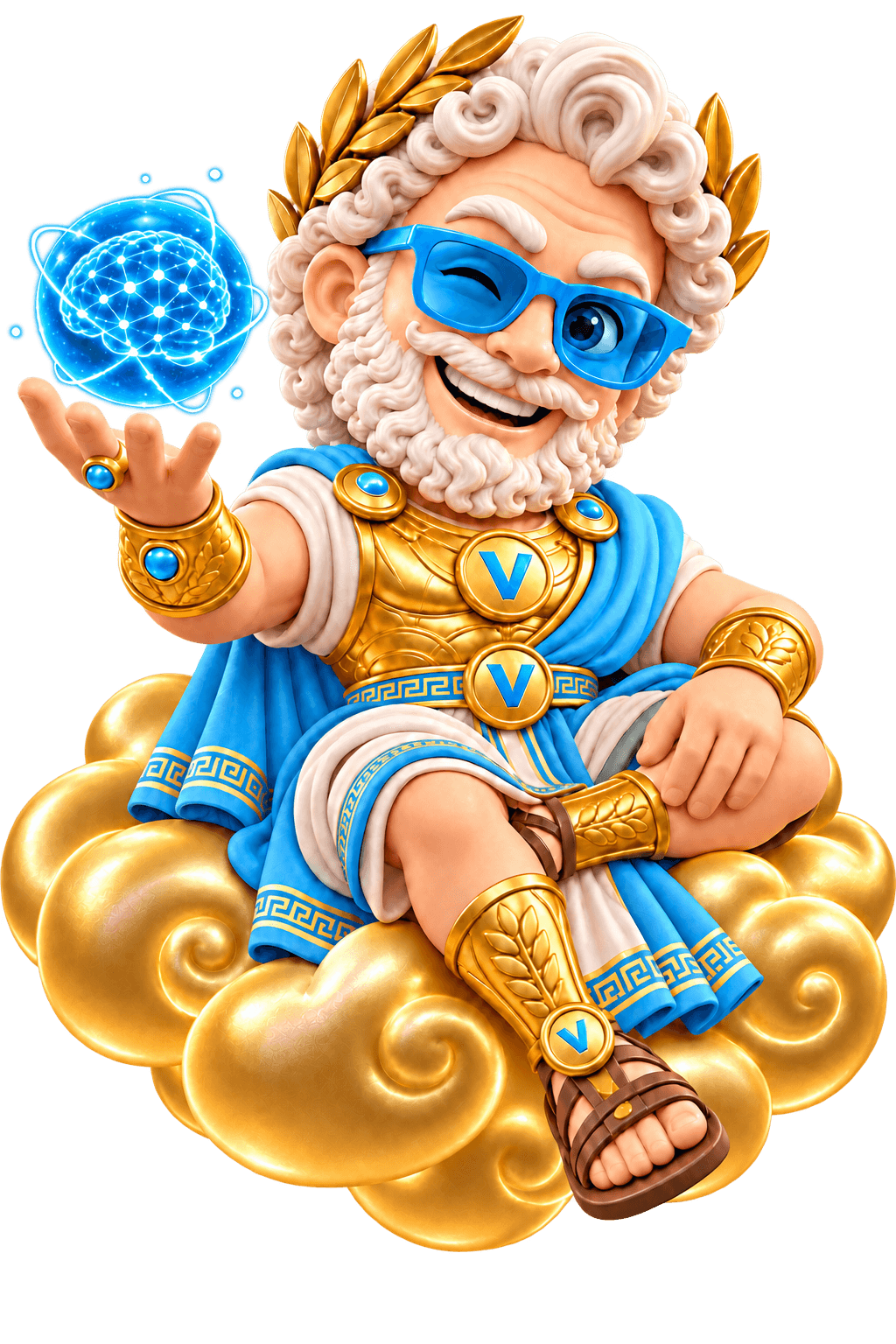 Mascota de VIMCORE para Inteligencia Artificial en modo claro